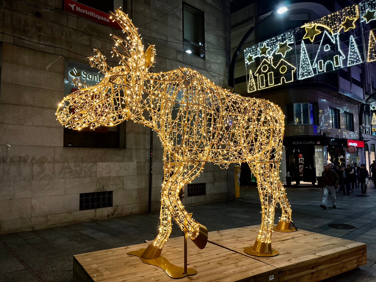 11 millones leds alumbran navidad Vigo Guíate Galicia