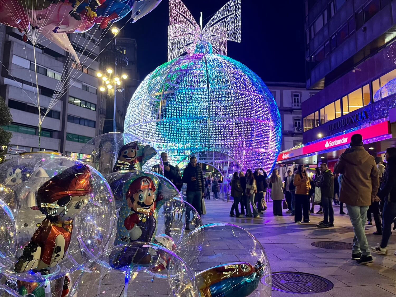 11 millones leds alumbran navidad Vigo Guíate Galicia