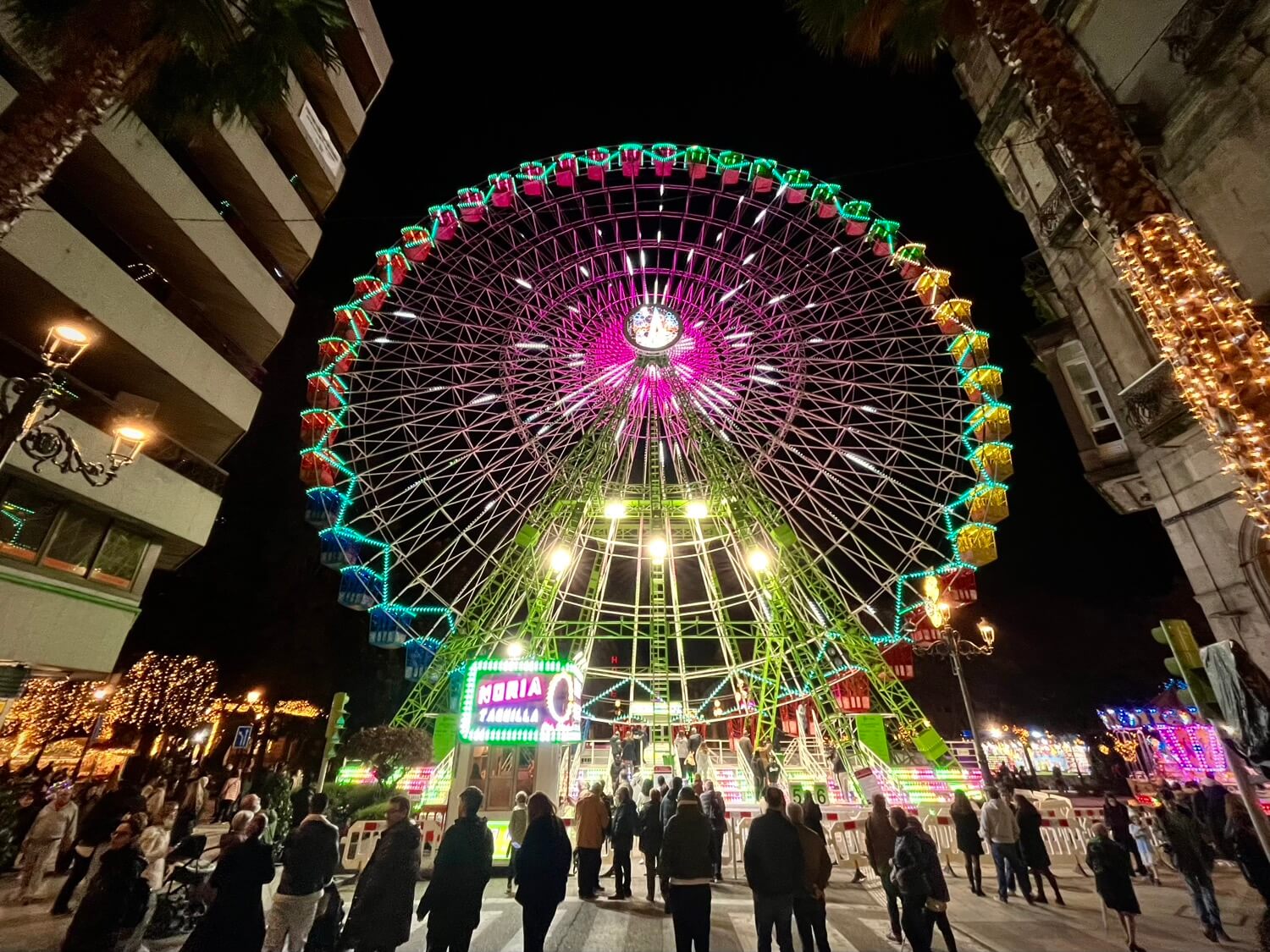 11 millones leds alumbran navidad Vigo Guíate Galicia