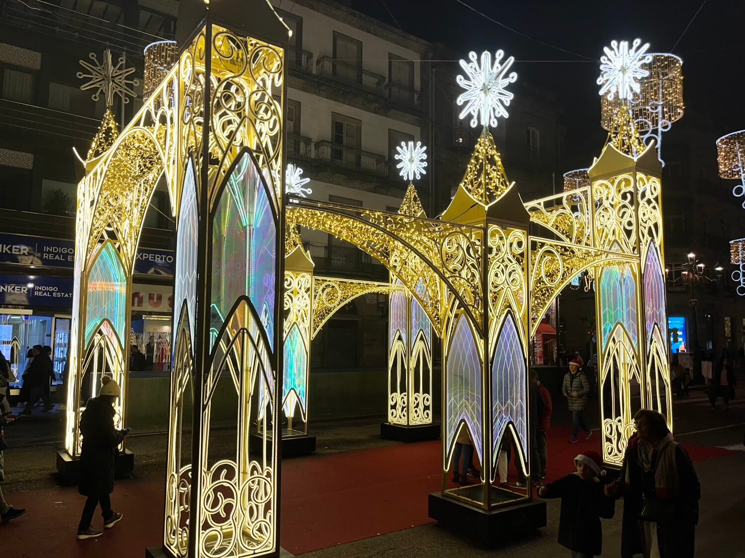 11 millones leds alumbran navidad Vigo Guíate Galicia